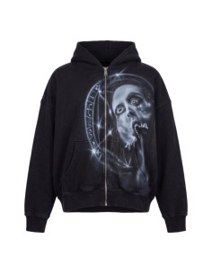 1of1 HOLY WOOD zip-hoodie